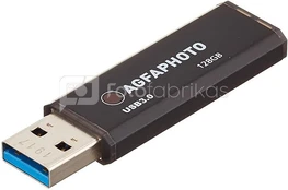 AgfaPhoto USB 3.0 black 128GB kaina