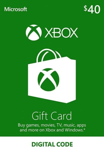 Xbox Live Gift Card 40 USD Xbox