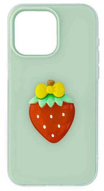 Dėklas Telforceone Fruit 2in1 case for iPhone 12 / 12 Pro 6,1' žalias