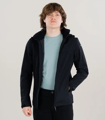 Icepeak vyriška softshell striukė Brimfield, juoda