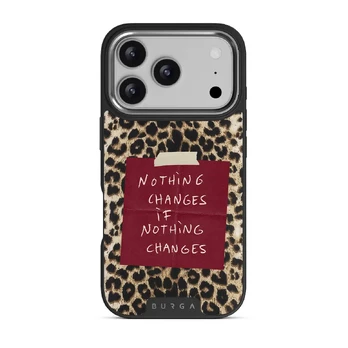 Nothing Changes - iPhone 17 Pro Case, Elite Dark (MagSafe) / Silver