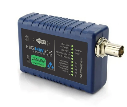 Veracity PowerStar Camera unit, Ethernet over coax with PoE+