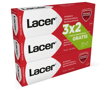 Lacer TOOTHPASTE PACK 3 x 75 ml
