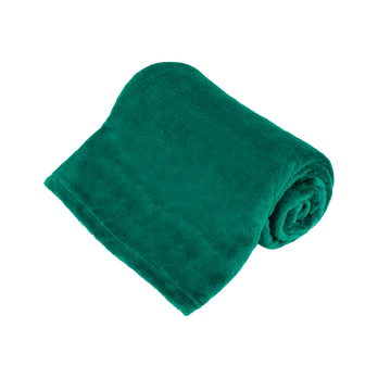 Fleece antklodė 150x200 cm TEESA - žalia