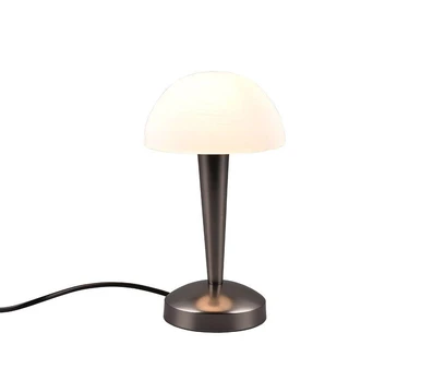 TRIO-Lighting Canaria table lamp E14 (incl.) black/chrome gaismeklis