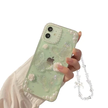 iPhone 11 dėklas su drugelio raštu