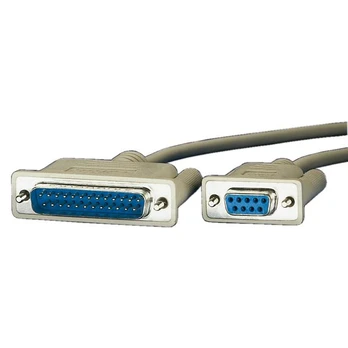 Roline DB-9 – DB-25, 1,8 m, pilka (01/11/4618)