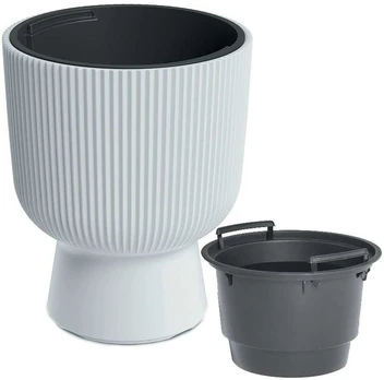 Prosperplast DONICZKA DO KWIATÓW MILLY NA NODZE ŚR 30CM BALTA