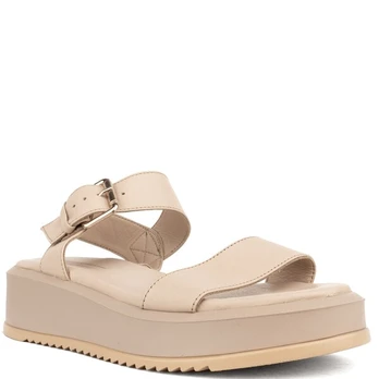 SERGIO MORETTI Basutės moterims, Smėlio, Sandals