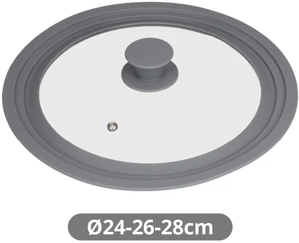 Universalus keptuvės dangtis 24/26/28 cm, 401015010, Vassary