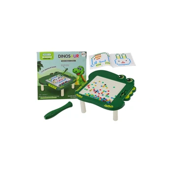 Lean Dinosaur Educational Magnetic Board Table Pad Puzzle Green