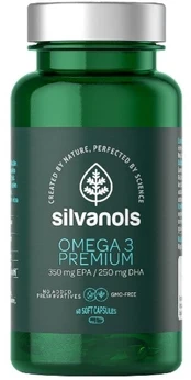 SILVANOLS Omega 3 Premium kapsulės N60
