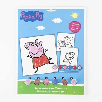 Peppa Pig Fun skaičių piešimo rinkinys