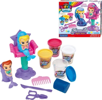 Crazart Cra-Z-Art - Softee Dough Sparkling Mermaid Styling Salon (CRDOUGH12)