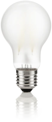 8W LED lemputė, E27, balta, 3000K