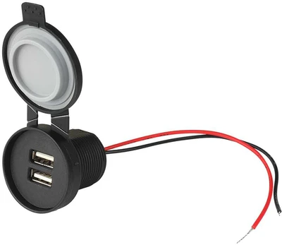 Įkroviklis Lamex IP67 2xUSB-A