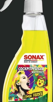 Matinis prietaisų skydelio valiklis SONAX “Lemon Rocks”, 500ml