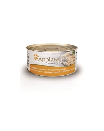 APPLAWS Cat vištiena su sūriu 24x70g