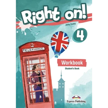 Right On! 4 workbook (pratybos) + ieBook & DigiBooks App