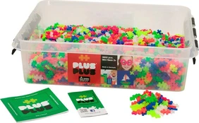 PlusPlus Plus-Plus, Mini Neon - 3600 vnt - Edukacija kaina