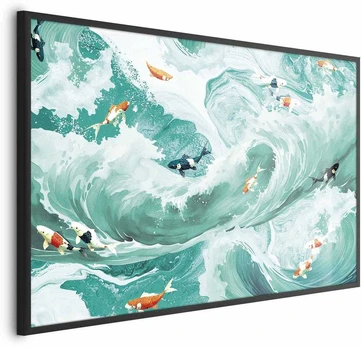Artgeist Plakatas - Fish and Waves