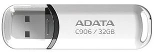 Adata USB atmintinė C906 32GB USB2.0, balta