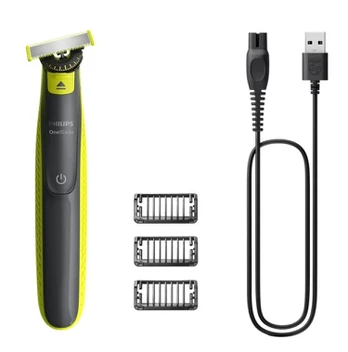 Philips Oneblade QP2724/23, 45 min run time/8hour charging (NiMH), 3 click-on stubble combs (1, 3, 5 mm)