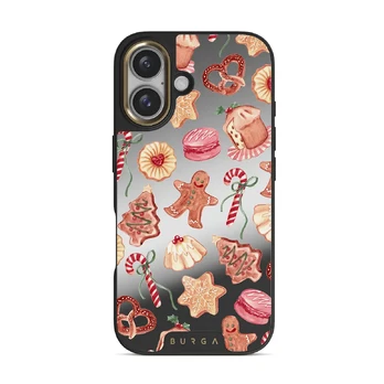 Cookie Jar - iPhone 16 Case, Elite Mirror Dark (MagSafe) / Gold