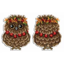 Autumn Owlet SR-342 - Siuvinėjimo rinkinys