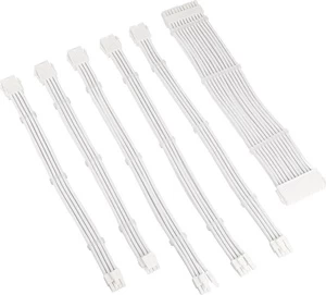 Kabelis Kolink Core Adept Braider Cable Extension Kit 24-pin male, 24-pin male, 0.3 m, balta