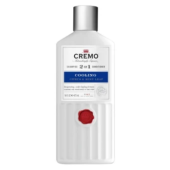 Cremo Refreshing Shampoo and Conditioner 2in1 Citrus & Mint Leaf (Cooling Shampoo 2in1 Conditioner) 473 ml 473ml Vyrams
