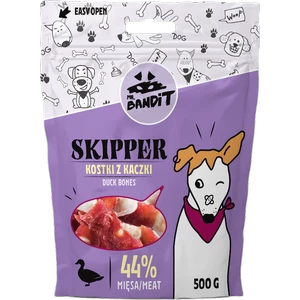 Skanėstas šunims Mr. Bandit Skipper Duck Bones, antiena, 0.5 kg