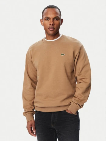 Lacoste Džemperis SH8868 Šviesiai ruda Regular Fit