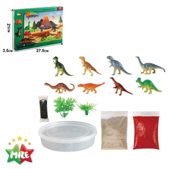3d pasidaryk pats dinozaurų scena