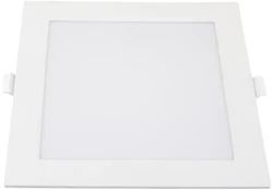 6W LED įleidžiama panelė, balta, 6000K, 120x120mm