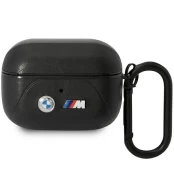 Dėklas ausinėms BMW Leather Curved Line BMAP22PVTK AirPods Pro Juodas kaina