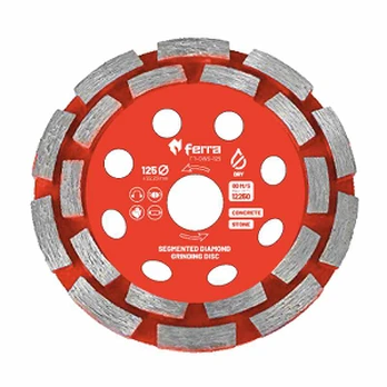 Ferra segmentinis deimantinis šlifavimo diskas, Ø125mm