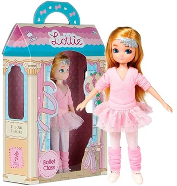 Lottie lėlė Baleto repeticijoje
