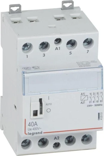 Legrand modulinis kontaktorius SM340 40A 4Z 0R 230V AC 412553
