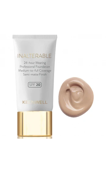 KEENWELL INALTERABLE skystas makiažo pagrindas su SPF20, 30 ml - Nr. 3