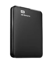 External HDD|WESTERN DIGITAL|Elements Portable|1TB|USB 3.0|Colour Black|WDBUZG0010BBK-WESN kaina