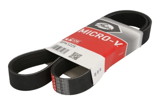 V formos rumbuoti diržai GATES 8PK1225