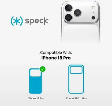 Dėklas iPhone 18 Pro / 17 Pro Speck Presidio2 Grip MagSafe, Quiet Blush