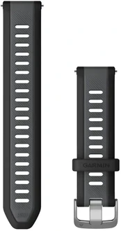 Quick Release Band Black/Slate Grey - 20 mm kaina