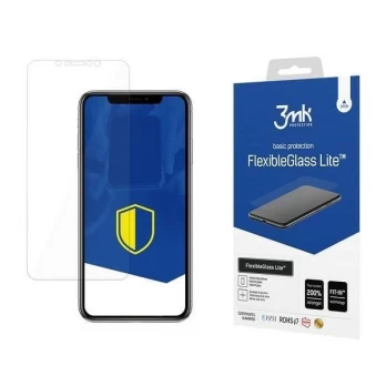 Lankstus apsauginis stiklas 3MK FlexibleGlass Lite iPhone XS Max