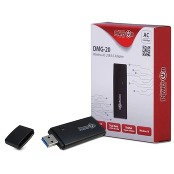 Inter-Tech Wi-Fi 5 USB Adapteris DMG-20 USB3.0 Stick 1200Mbps
