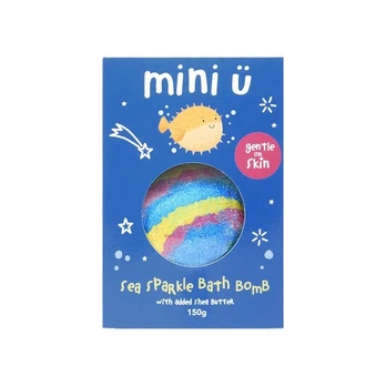 Vonios burbulas MINI U Sea Sparkle Bath Bomb MINI508, 150 g