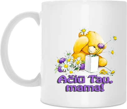 Puodelis "Ačiū Tau, mama"