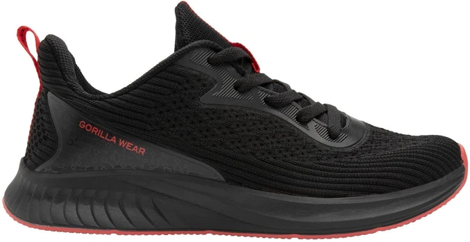 Gorilla Wear Milton Training Shoes - Black/Red
