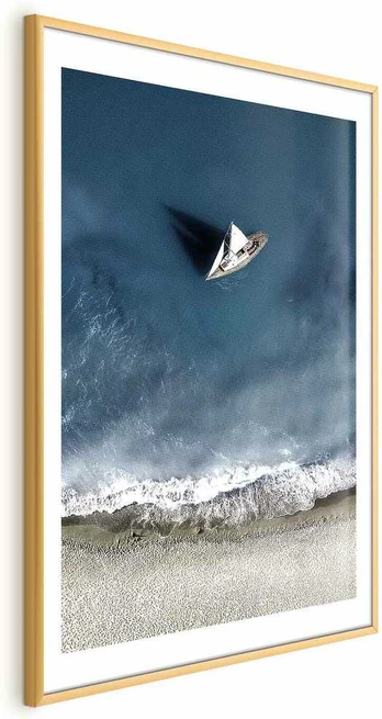 Artgeist Plakatas - Yacht on the Sea
